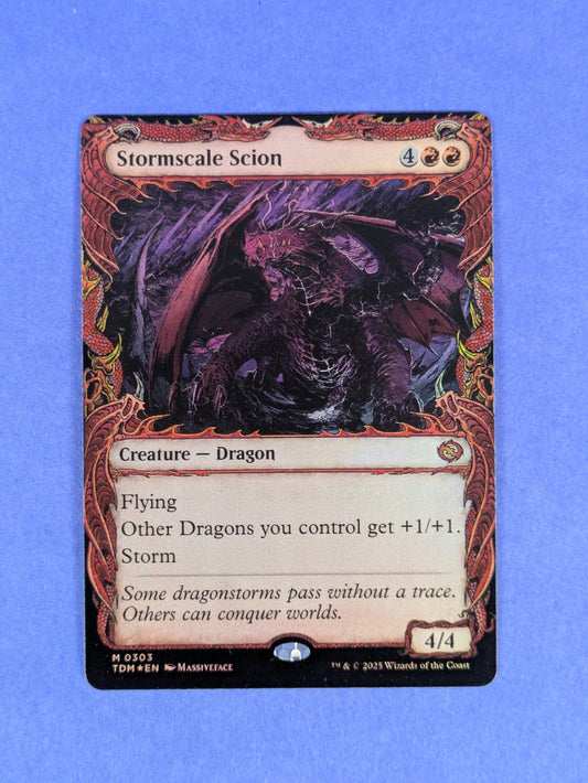 MTG Magic: Tarkir: Dragonstorm: Stormscale Scion Foil #0303 Mythic - NM