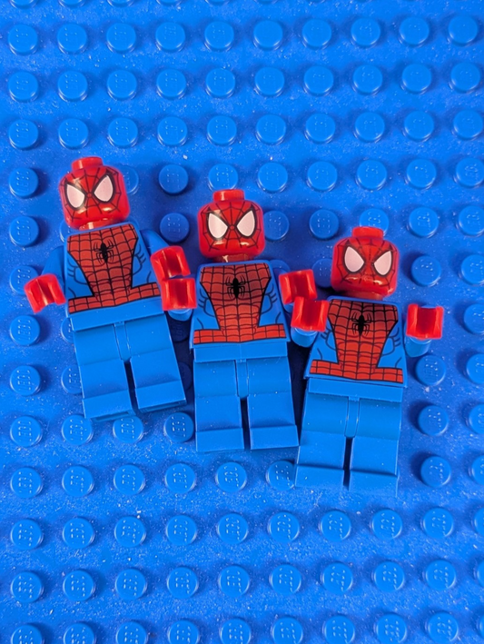 Lego Super Heroes: Spider-Man - Black Web Pattern (3X Bundle) sh0038 Set 6873