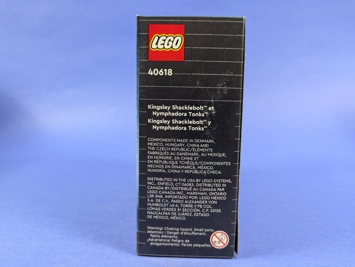 Lego BrickHeadz: Kingsley Shacklebolt & Nymphadora Tonks Set 40618 BRAND NEW