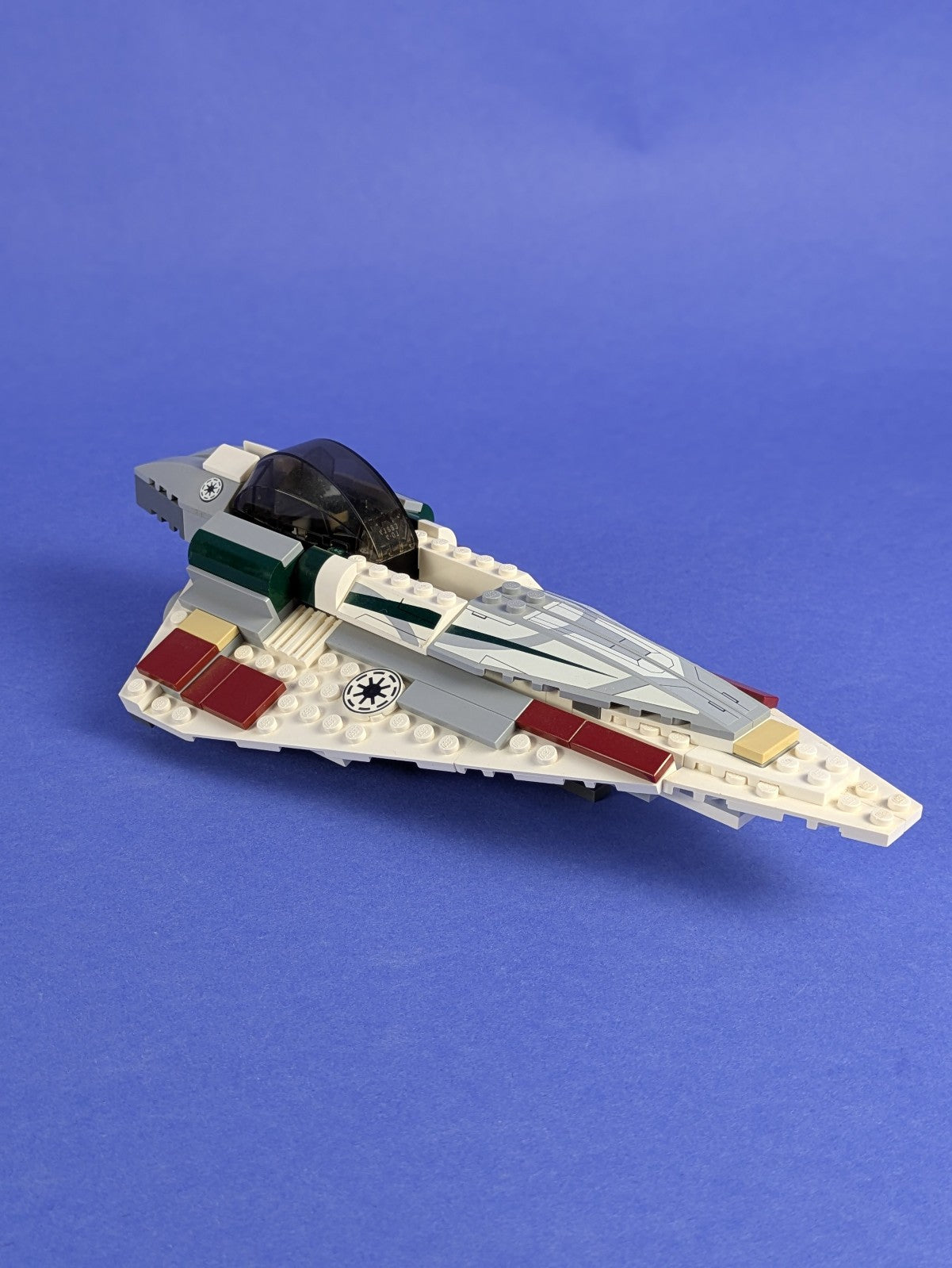 LEGO Star Wars Mace Windu's Jedi Starfighter 7868 Complete Set Pre-Owned