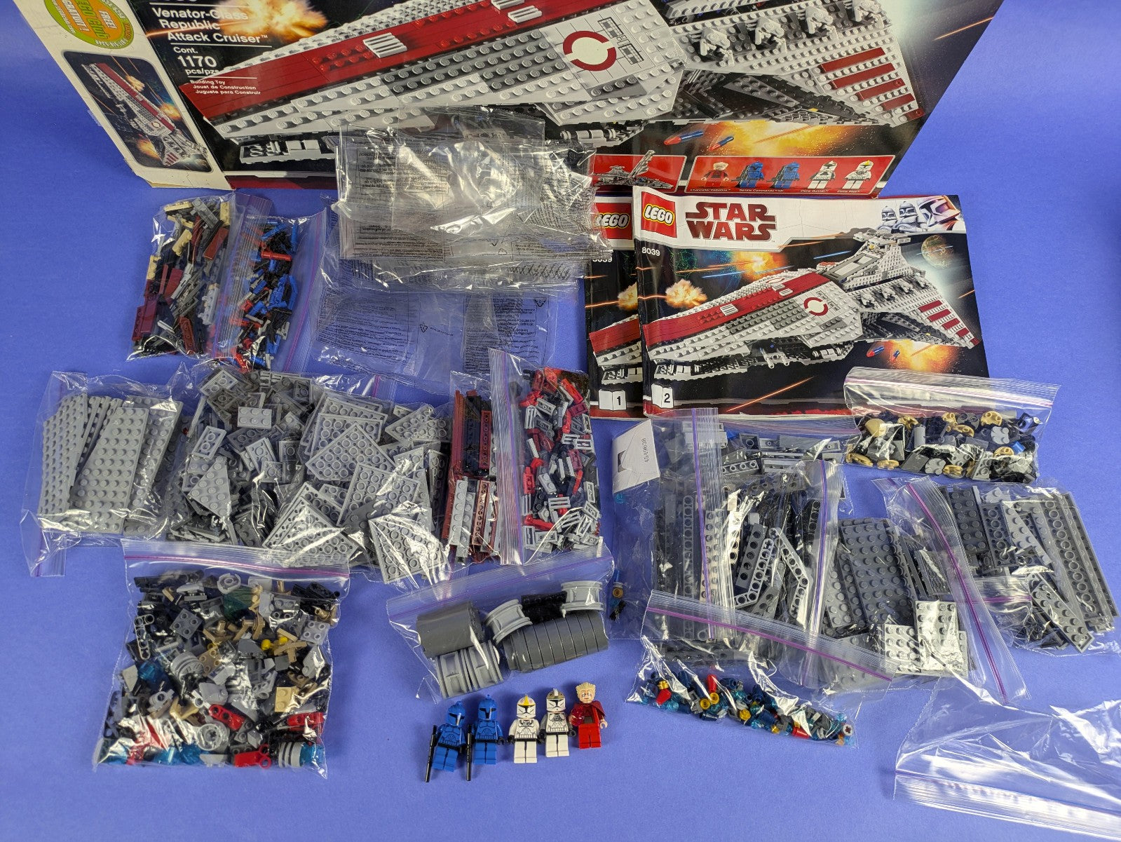 Lego Star Wars Venator-Class Republic Attack Cruiser 8039