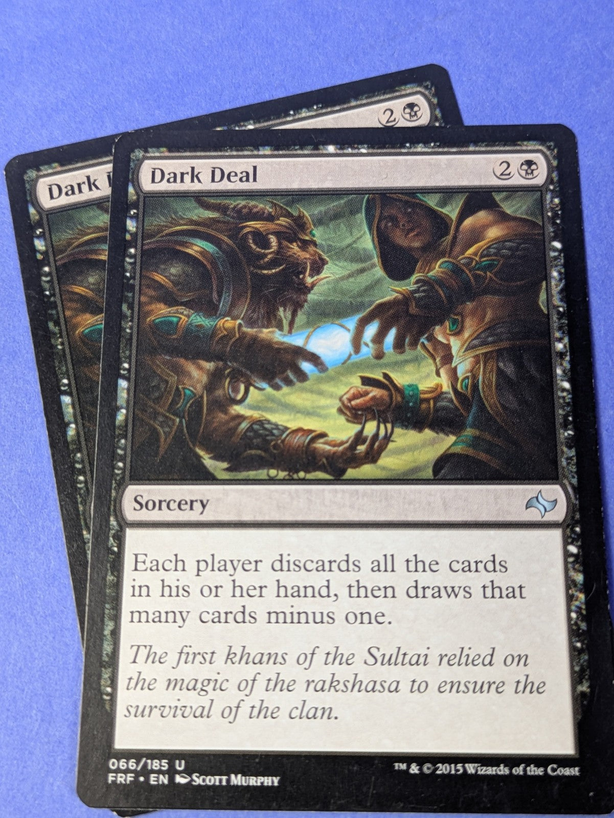 MTG Magic: Fate Reforged: Dark Deal #066/185 Uncommon - LP