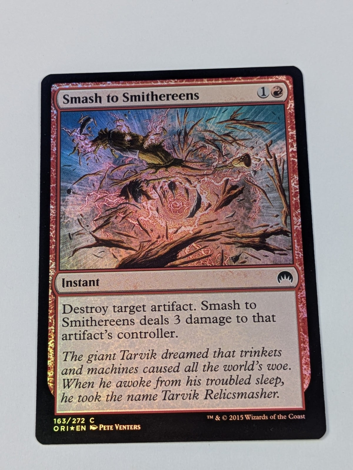 MTG Magic: Magic Origins: Smash to Smithereens #163/272 Common - Foil - NM
