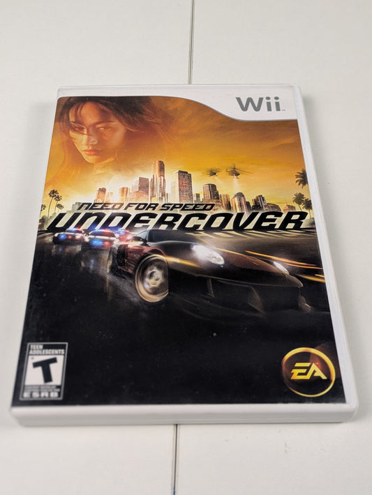 Need for Speed: Undercover (Nintendo Wii, 2008) CIB