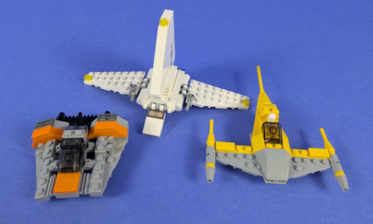 Lego Star Wars: 3 Set Deal: Imperial Shuttle / Snowspeeder/ Naboo Starfighter