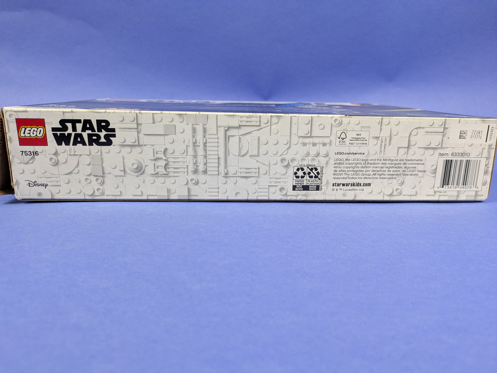 LEGO Star Wars Mandalorian Starfighter 75316 Complete Set Pre-Owned