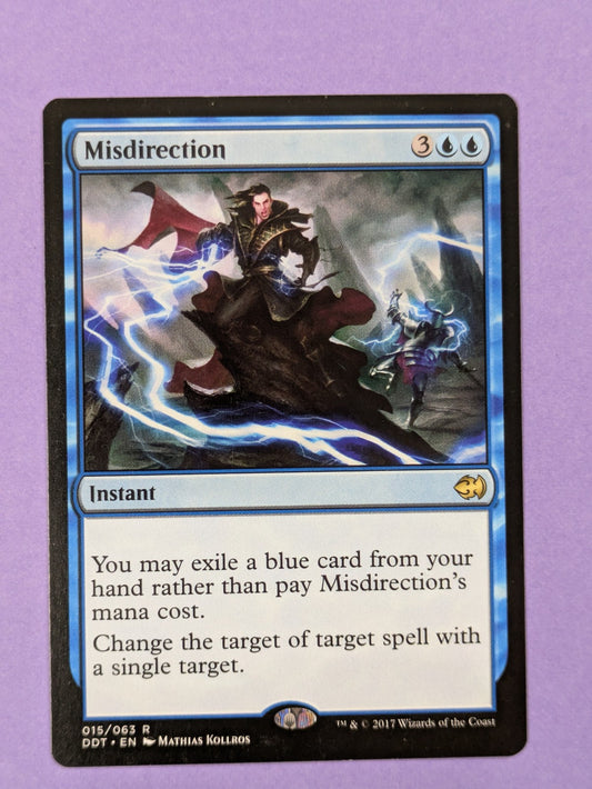 MTG Magic: Duel Decks: Merfolk vs. Goblins: Misdirection #015/063 Rare - NM