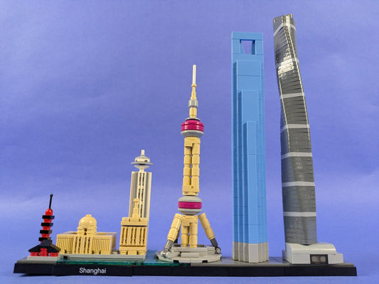 Lego Architecture: Shanghai Set 21039 Complete Set