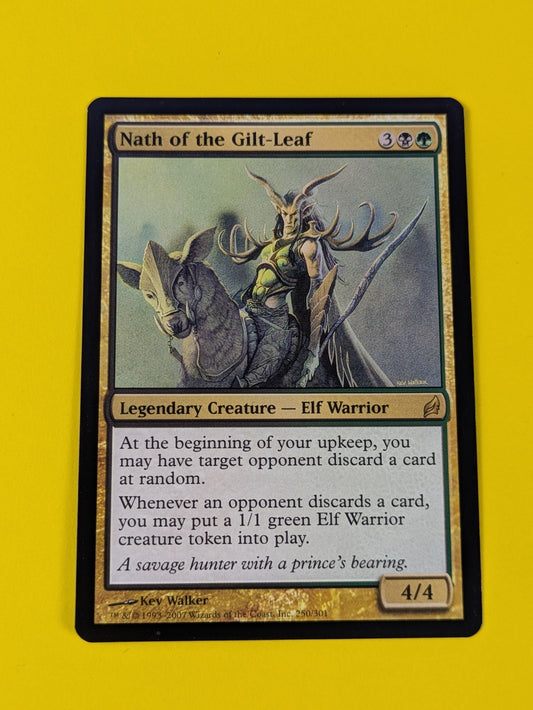 MTG Magic: Lorwyn: Nath of the Gilt-Leaf #250/301 Rare - NM