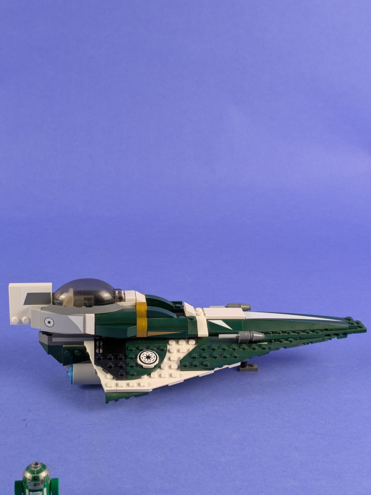 LEGO Star Wars Saesee Tiin's Jedi Starfighter 9498 Complete Set Pre-Owned