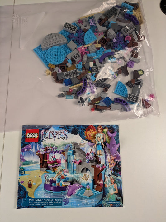 Lego Elves: Naida's Spa Secret Set 41072 - w/ Instructions