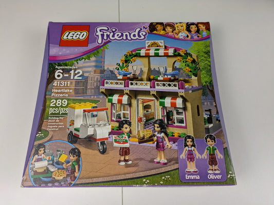 Lego FRIENDS: Heartlake Pizzeria Set 41311 w/ Instructions