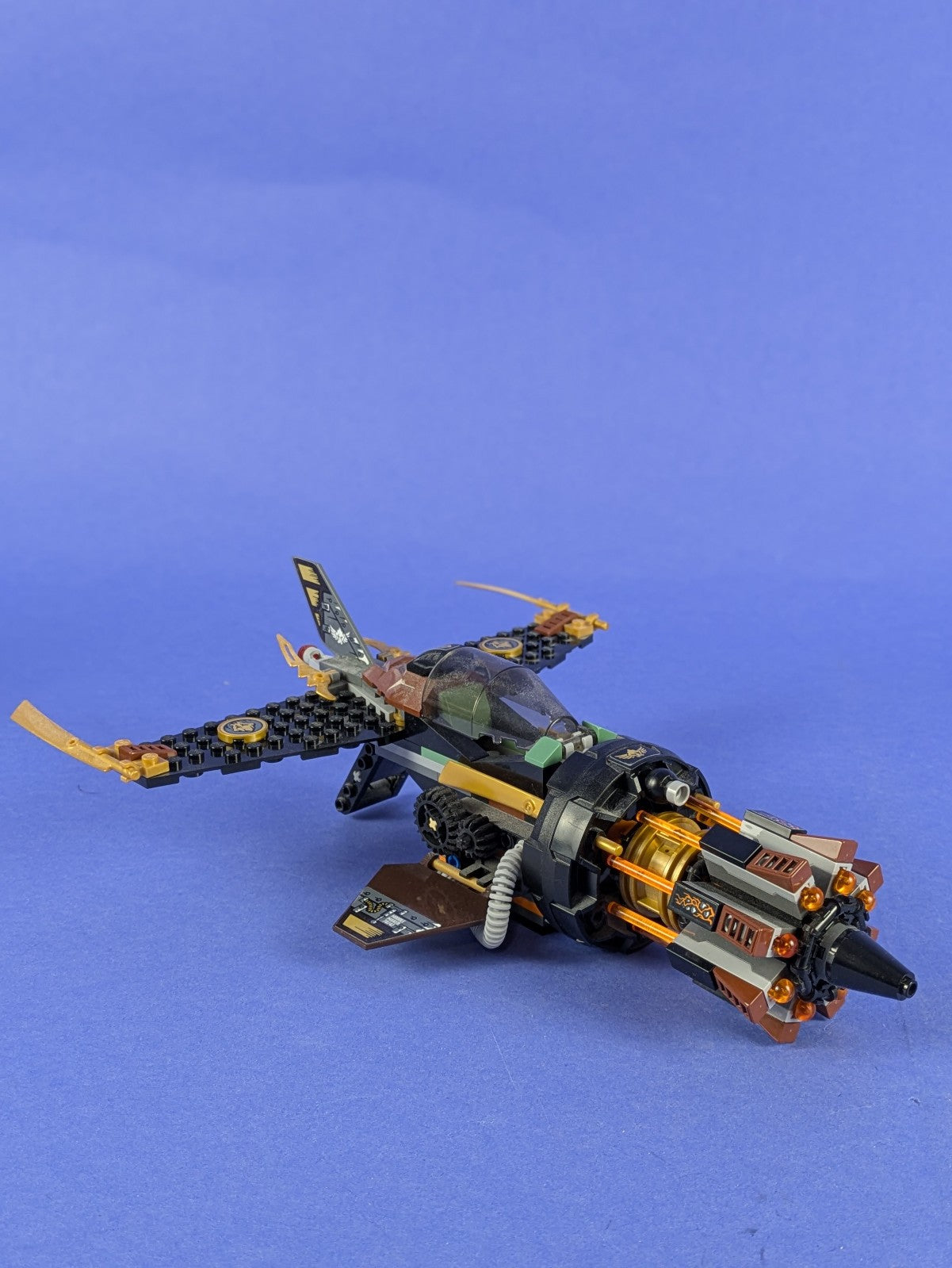 LEGO NINJAGO Boulder Blaster 70747 Complete Set Pre-Owned