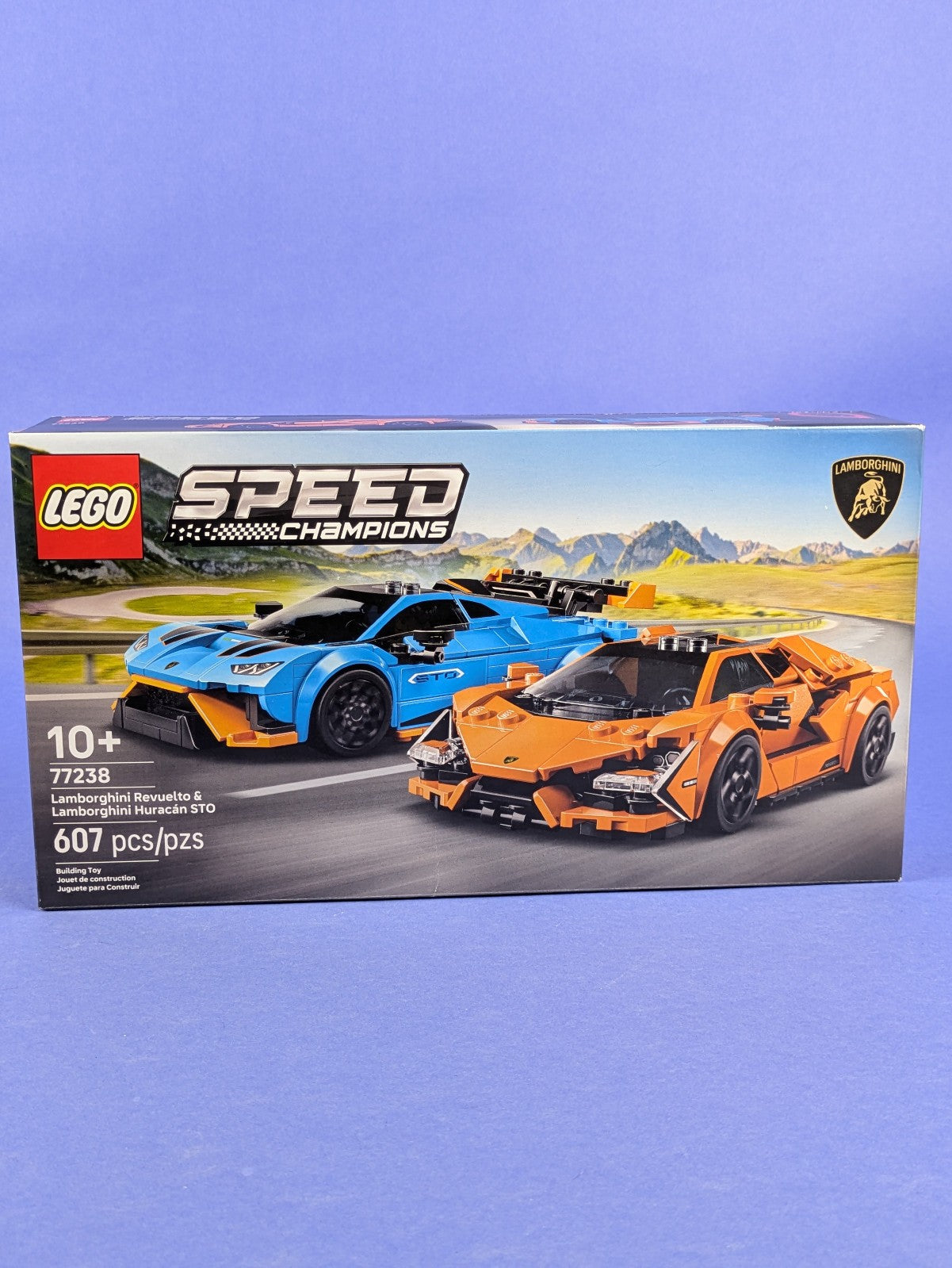 LEGO SPEED CHAMPIONS Lamborghini Revuelto & Lamborghini Huracán STO 77238