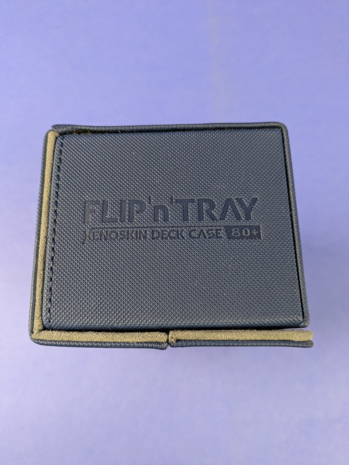 Ultimate Guard FLIP n TRAY Xenoskin Deck Case 80+ Blue for MTG Pokemon and etc