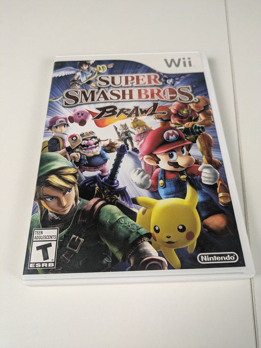 Super Smash Bros. Brawl (Nintendo Wii, 2008) CIB