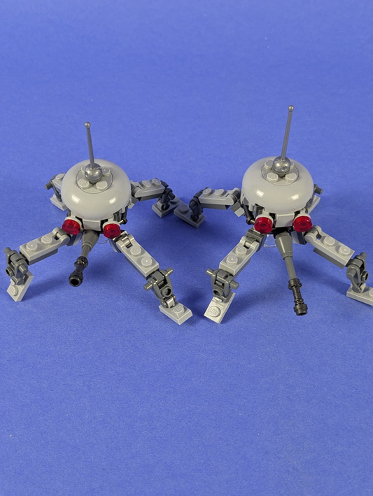 Lego Star Wars: Dwarf Spider Droid Light Bluish Gray Dome (2X) sw1421 Set 75431