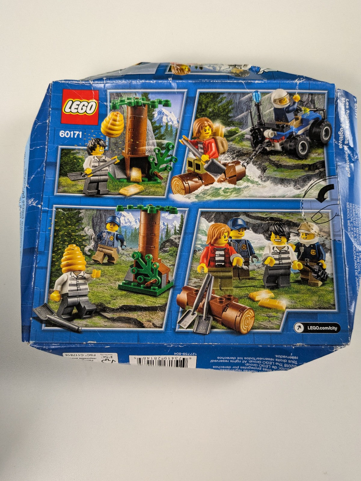 Lego City: Town: Police: Mountain Fugitives Set 60171 - Brand New