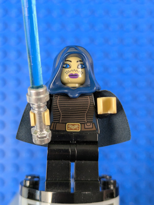Lego Star Wars: Barriss Offee - Dark Blue Cape and Hood sw0379 Set 9491