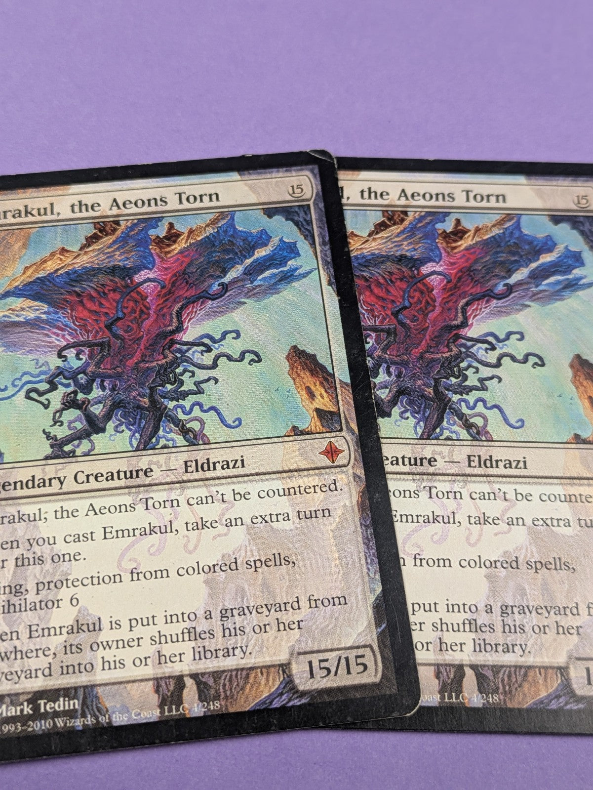MTG Magic: Rise of the Eldrazi: Emrakul, the Aeons Torn #4/248 Mythic - MP