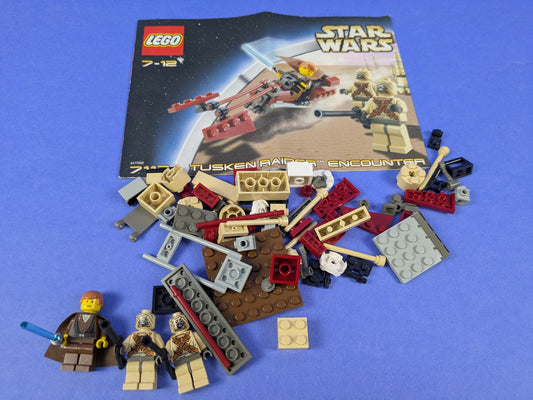 LEGO Star Wars Tusken Raider Encounter 7113 Complete Set Pre-Owned