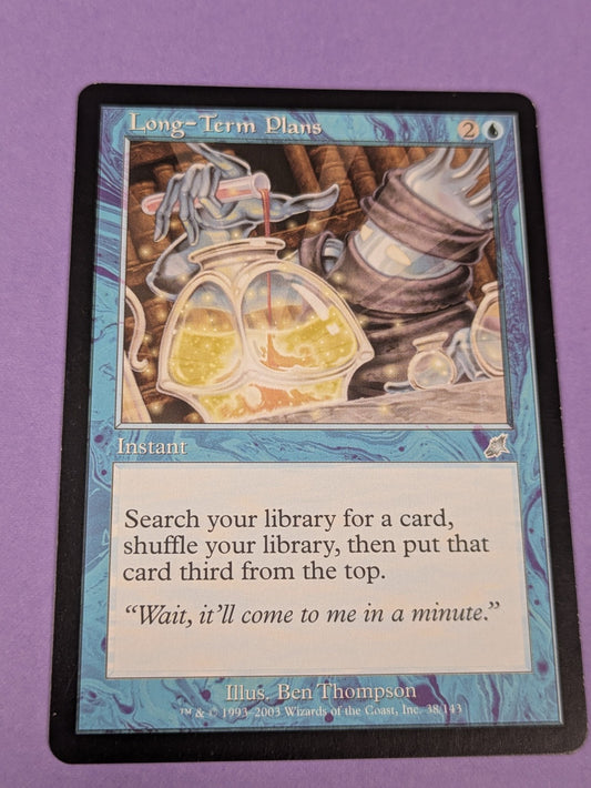 MTG Magic: Scourge: Long-Term Plans #38/143 Uncommon - NM
