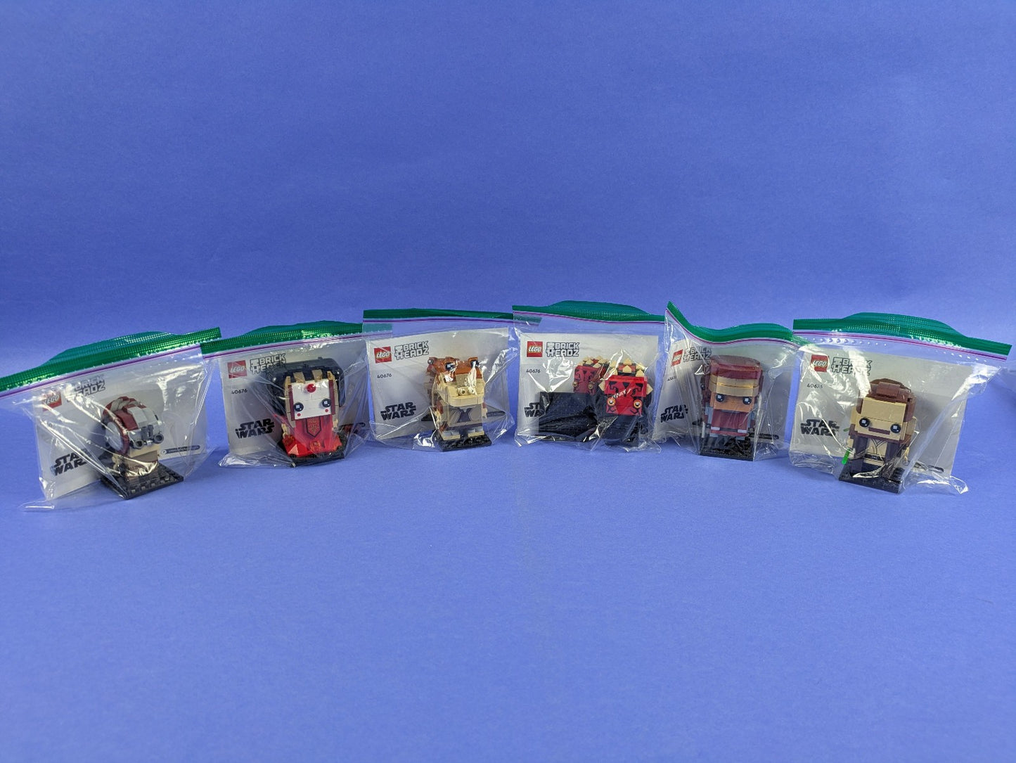 LEGO BrickHeadz Star Wars The Phantom Menace 40676 Complete Set Pre-Owned