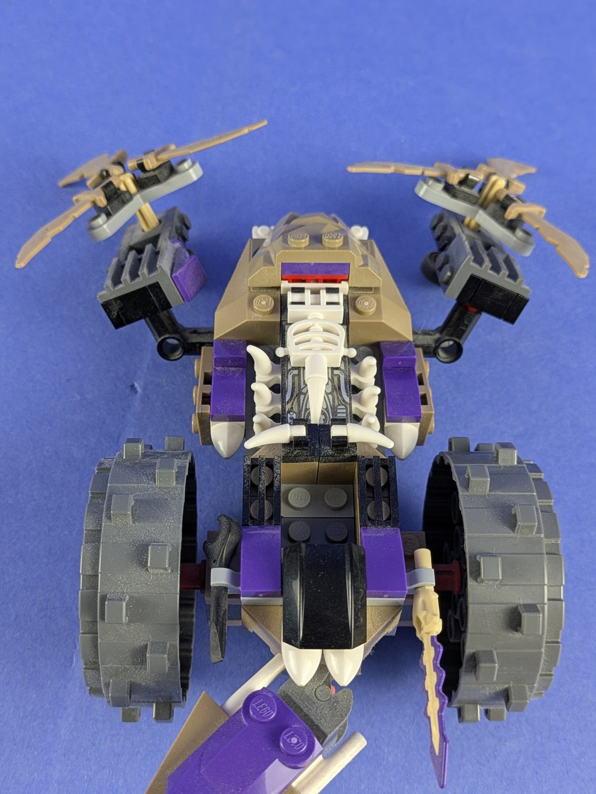 LEGO NINJAGO Anacondrai Crusher 70745 Incomplete Set Pre-Owned