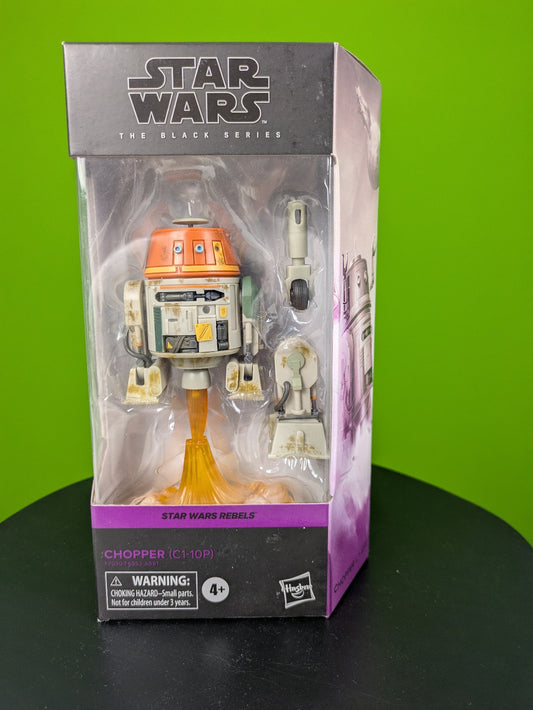 Hasbro Star Wars The Black Series Chopper (C1-10P) F7030 6" Action Figure NIB