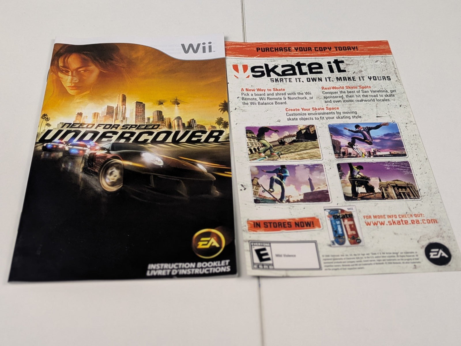 Need for Speed: Undercover (Nintendo Wii, 2008) CIB