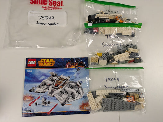 Lego Star Wars: Episode 4-6: Snowspeeder Set 75049 - Incomplete Set