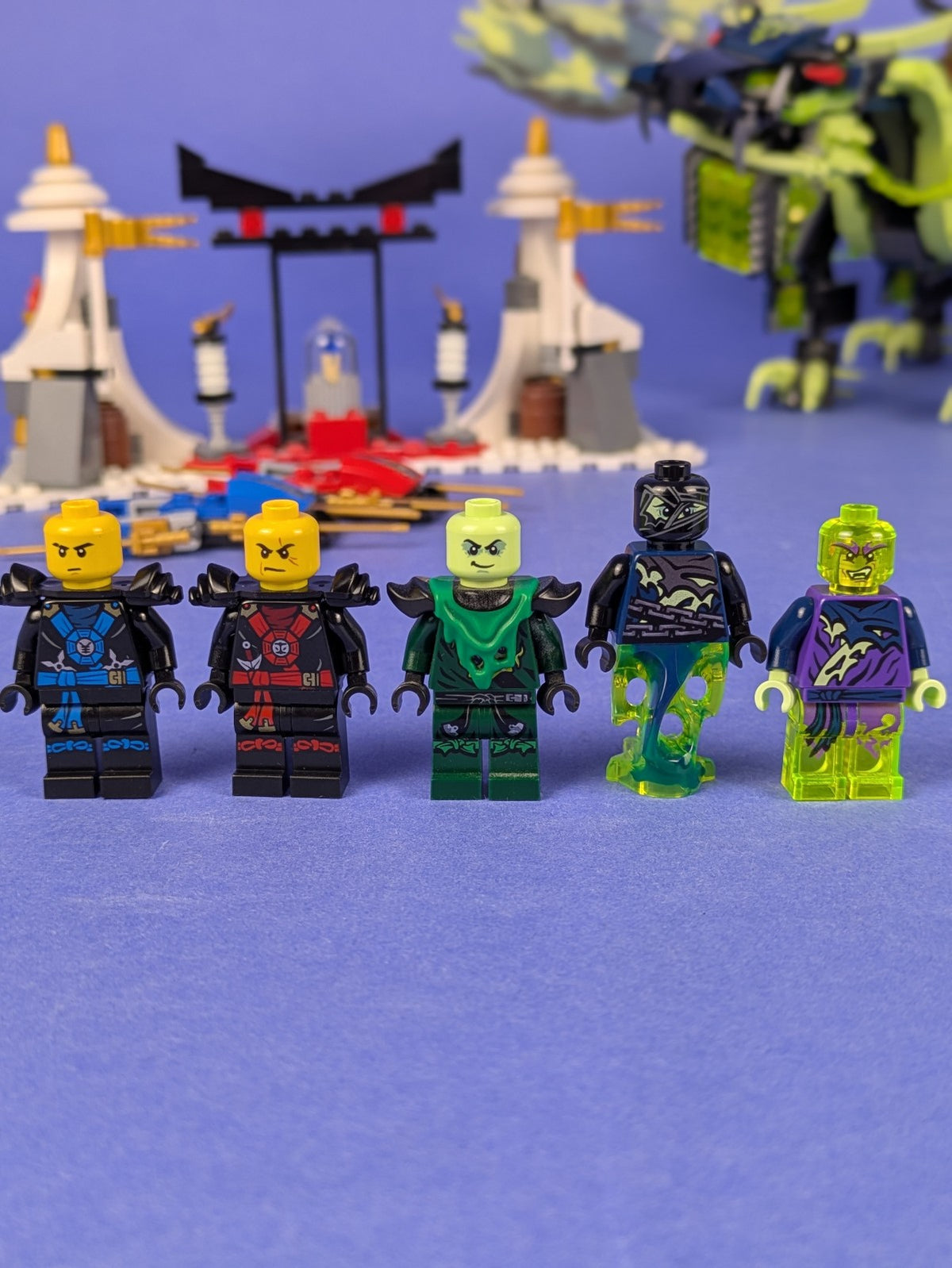 LEGO NINJAGO Attack of the Morro Dragon 70736 Incomplete Set Pre-Owned