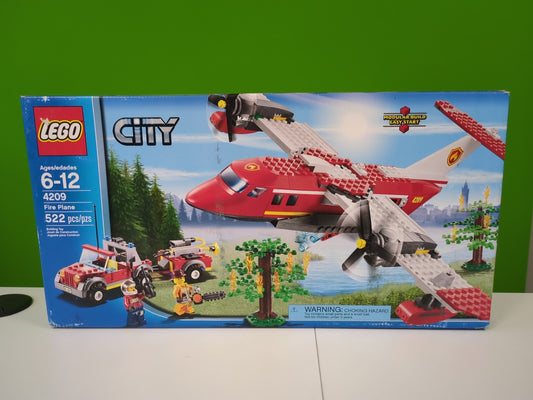 Lego Town: City: Fire: Fire Plane Set 4209 - BRAND NEW!