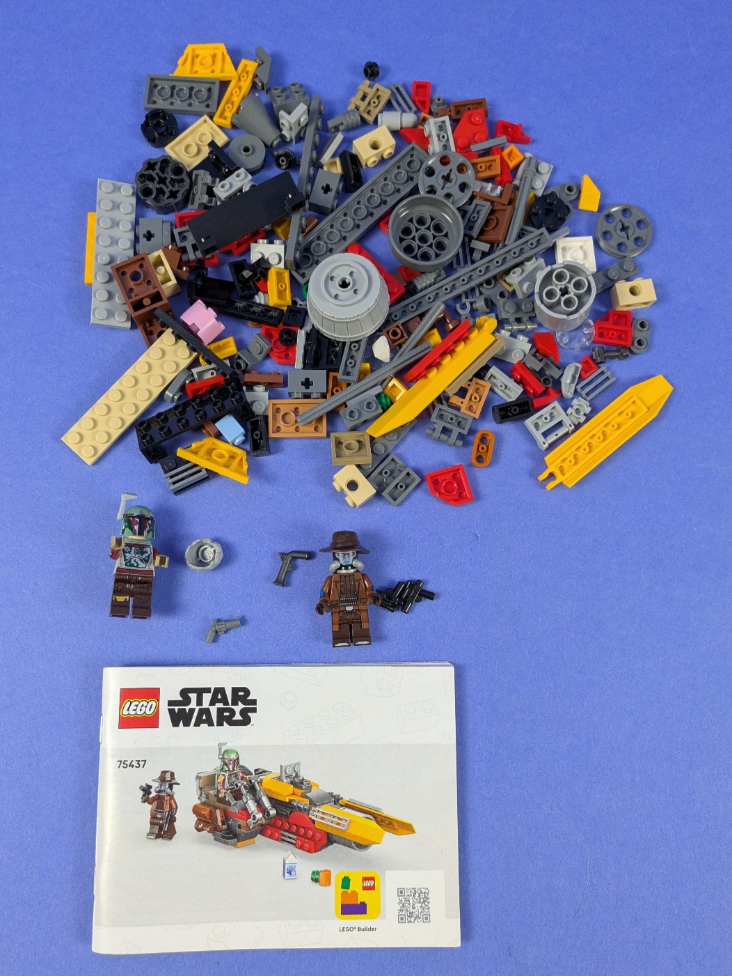 LEGO Star Wars Cobb Vanth's Speeder 75437 Complete Set Pre-Owned