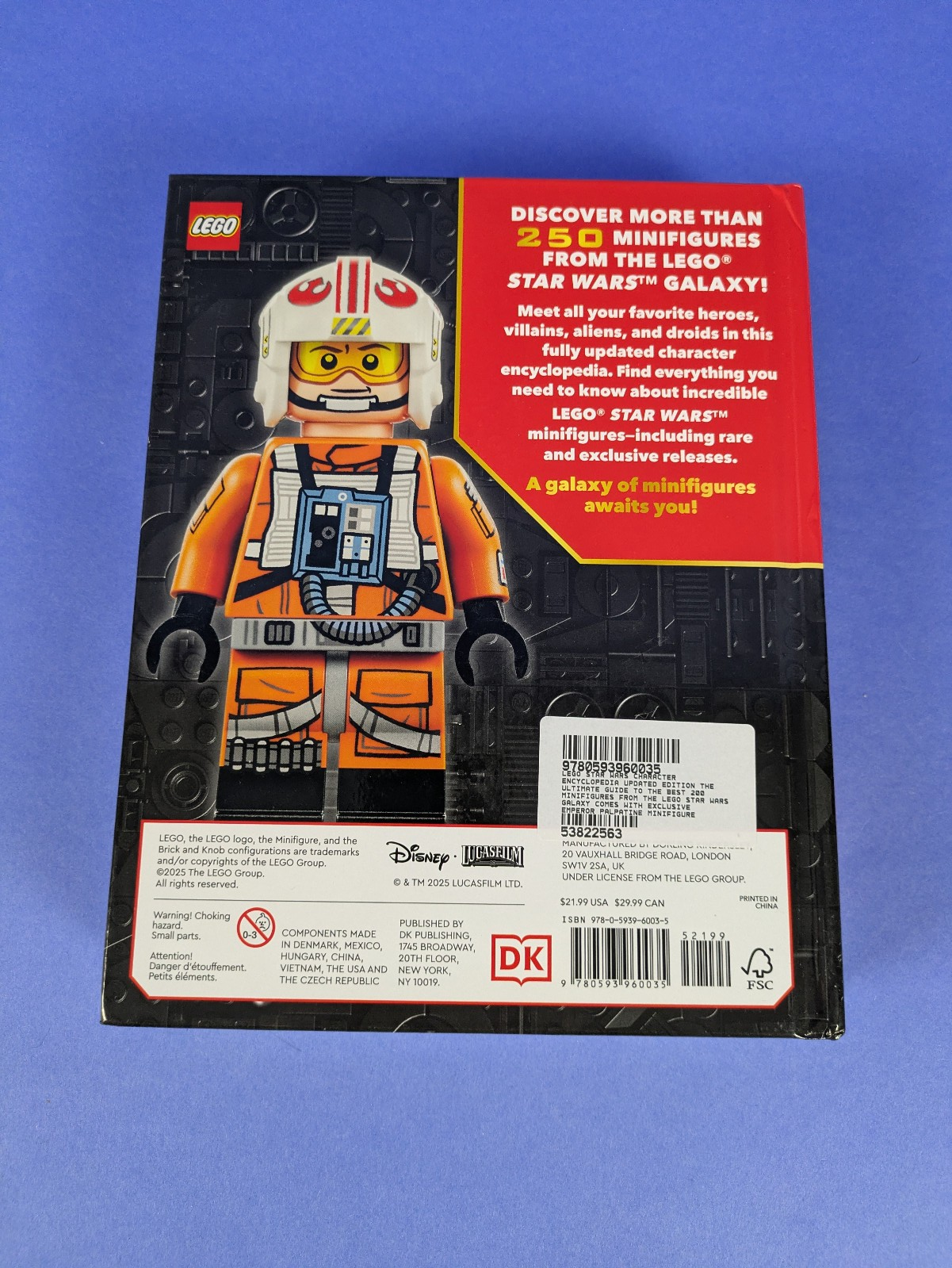 Lego Star Wars: Character Encyclopedia - Updated Edition b25sw01 No Minifigure