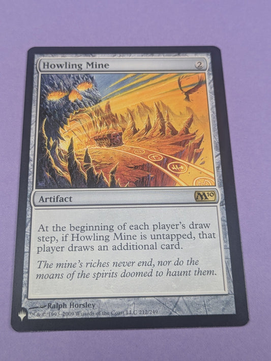 MTG Magic the Gathering: The List: Howling Mine #212/249 Rare - LP