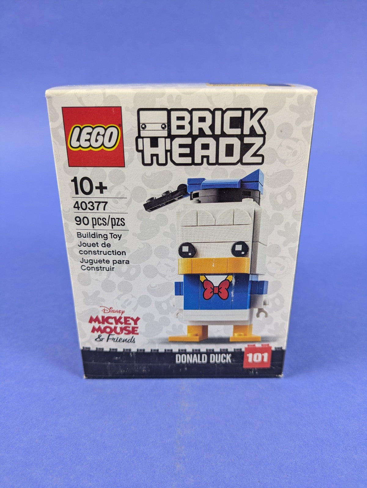 Lego BrickHeadz: Disney: Mickey and Friends: Donald Duck Set 40377 BRAND NEW