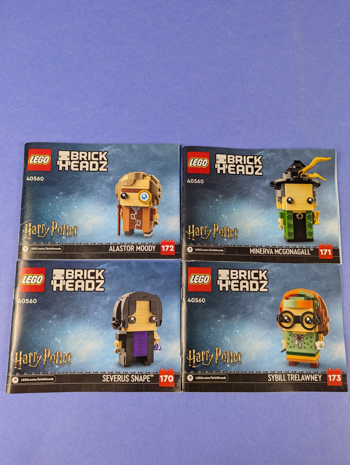 LEGO BrickHeadz Harry Potter Professors of Hogwarts 40560
