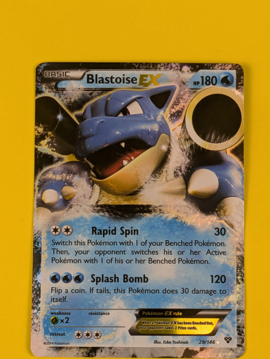 Blastoise EX - 29/146 - Ultra Rare XY - Pokemon Card - NM