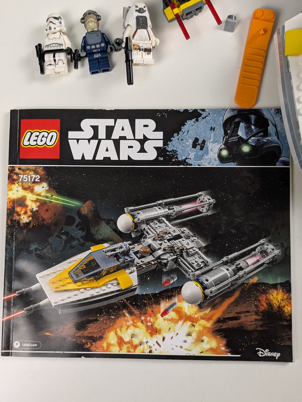 Lego Star Wars: Rogue One: Y-Wing Starfighter Set 75172 - w/ Instructions