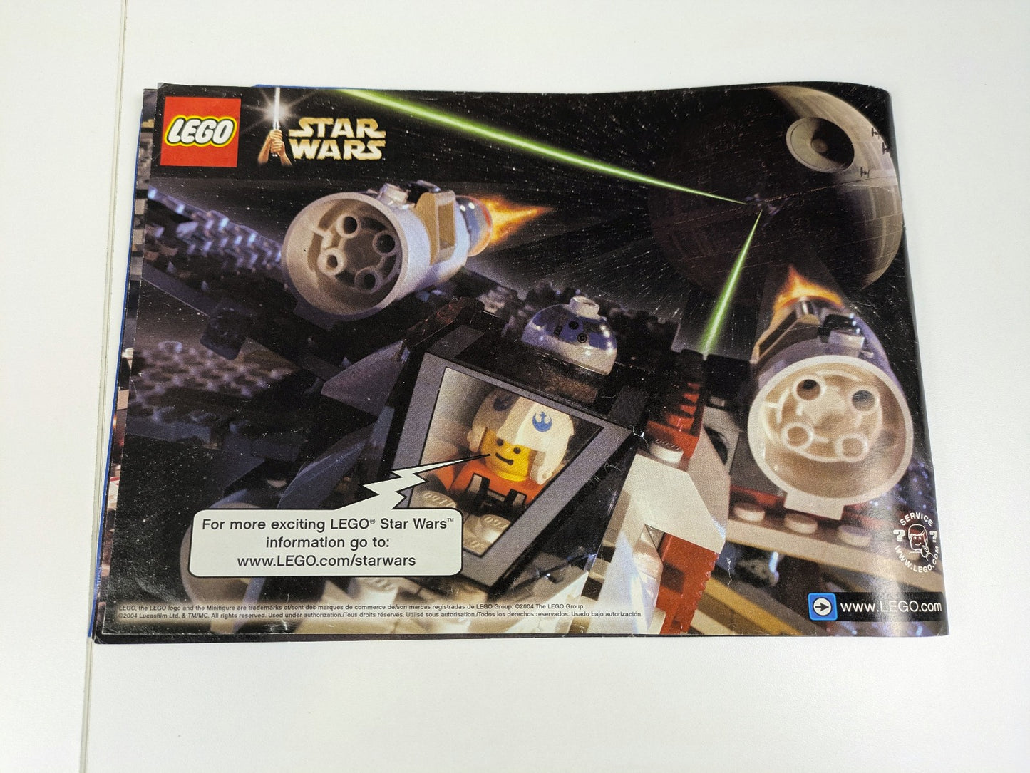 Lego Star Wars: X-wing Fighter (Dagobah), Blue box 4502 (95% Complete)