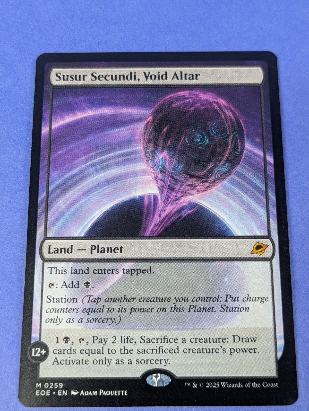 MTG Magic: Edge of Eternities: Susur Secundi, Void Altar #0259 Mythic - NM