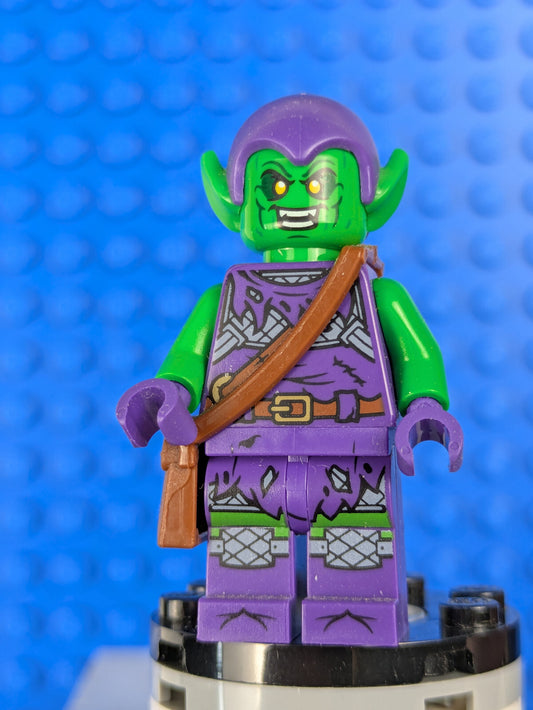 Lego Super Heroes: Spider-Man: Green Goblin - Bright Green Skin sh0695 Set 76178