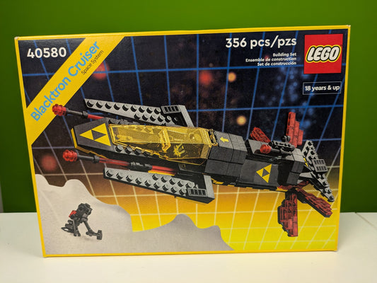 Lego Space: Blacktron I: Blacktron Cruiser Set 40580 Brand New