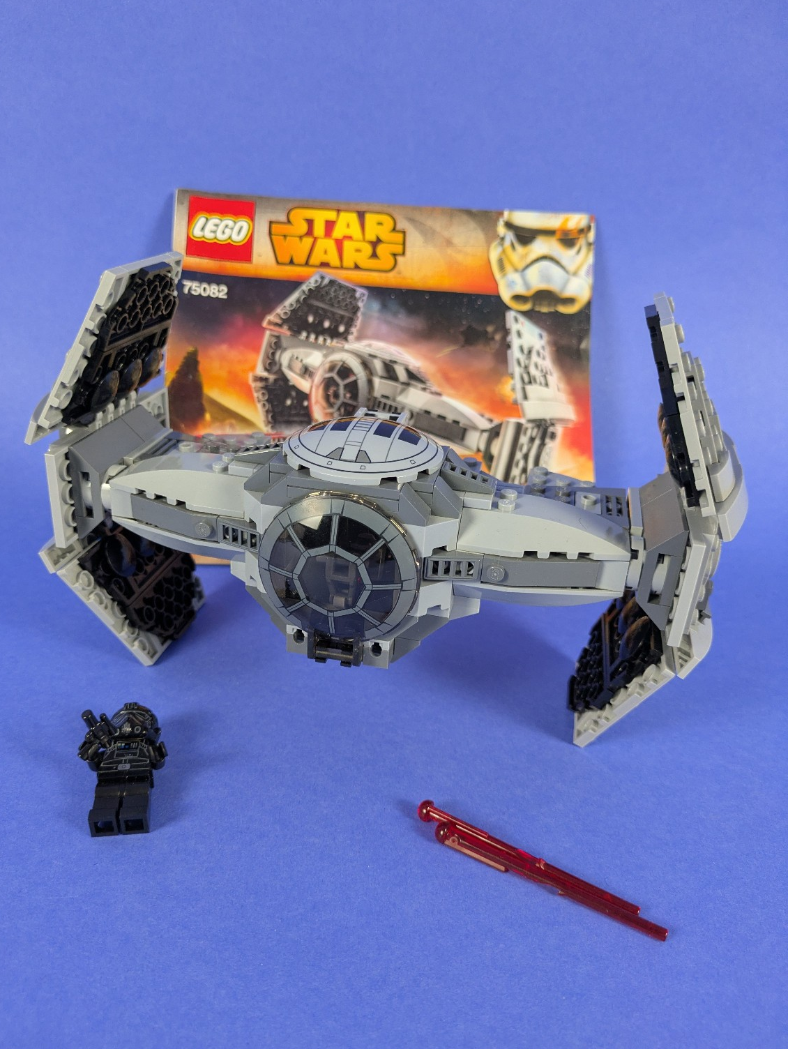 Lego Star Wars: Rebels: TIE Advanced Prototype Set 75082 - Incomplete Set