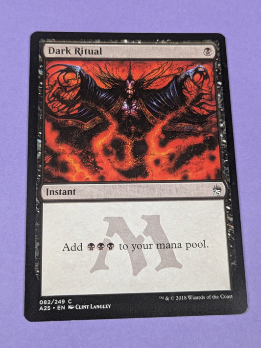 MTG Magic: Masters 25: Dark Ritual #082/249 Common - NM