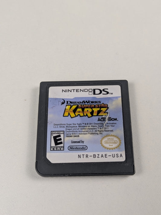 Nickelodeon Super Star Kartz (Nintendo DS, 2011) Cartridge Only