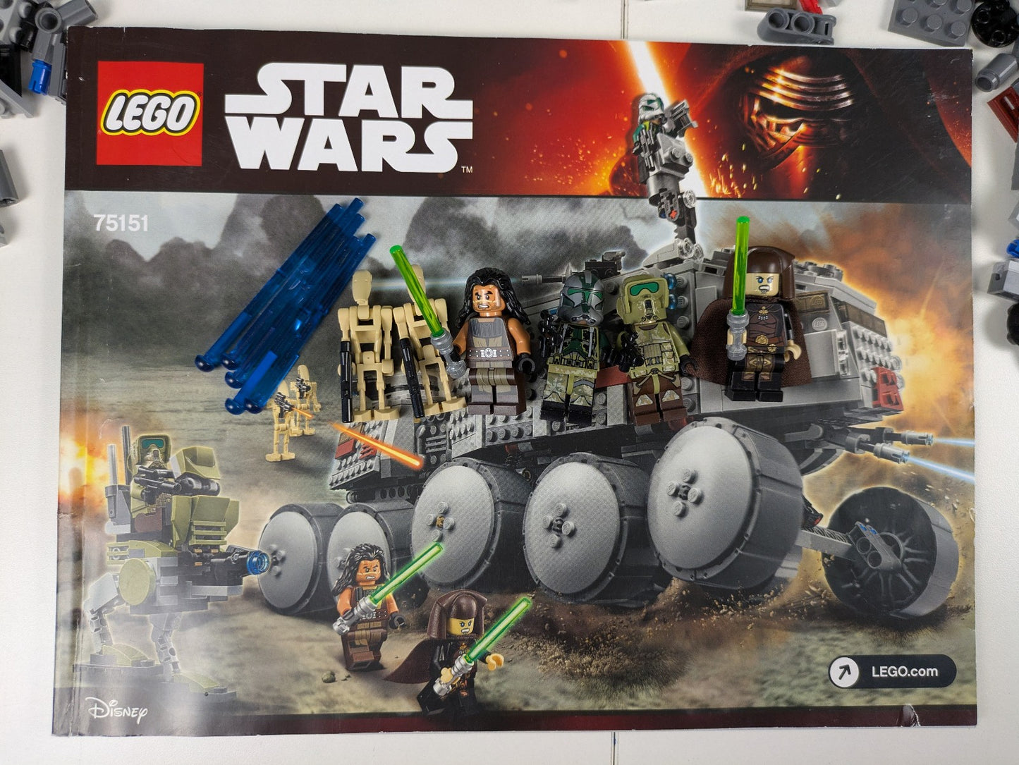 Lego Star Wars: Episode 3: Clone Turbo Tank Set 75151 - w/ Instructions