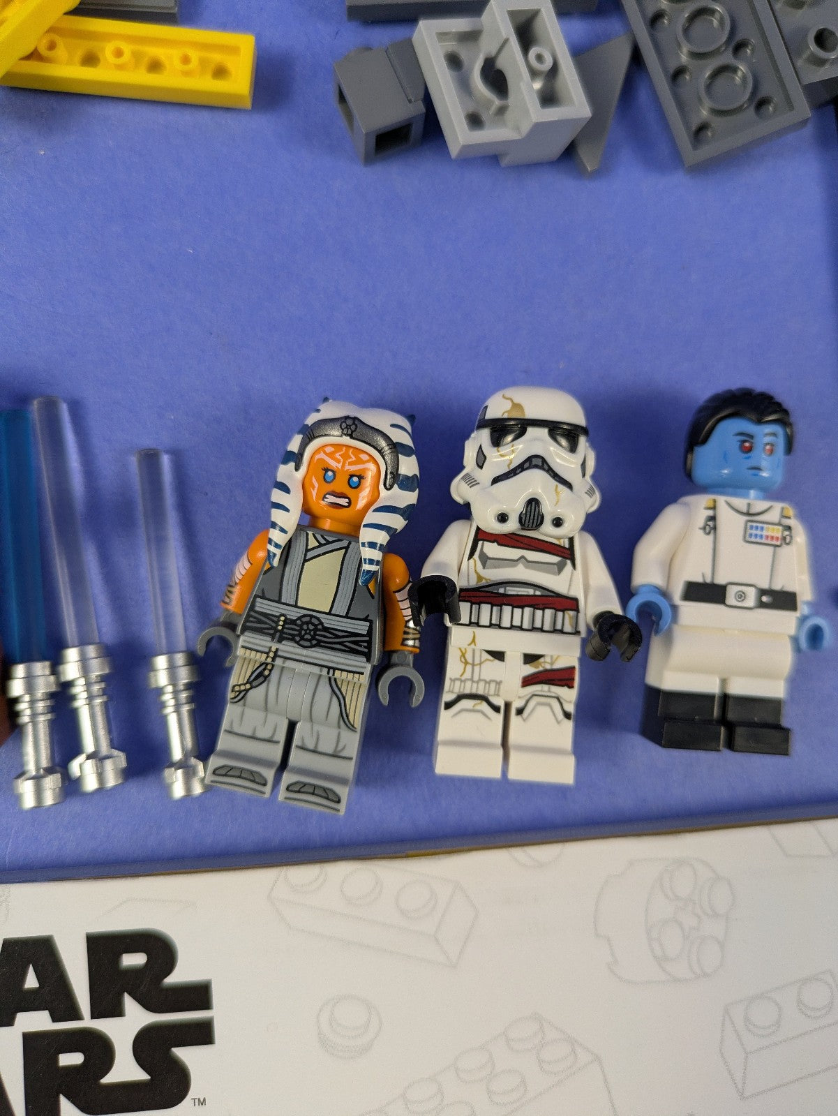 LEGO Star Wars Ahsoka Tano's Duel on Peridea 75385 Complete Set Pre-Owned