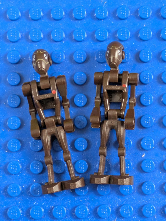 Lego Star Wars: Commando Droid - Dark Brown (2X) sw0359 Set 9488